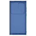 Etui Nillkin CamShield Pro pancerne z osłona na aparat do Samsung Galaxy S24 Ultra - niebieskie