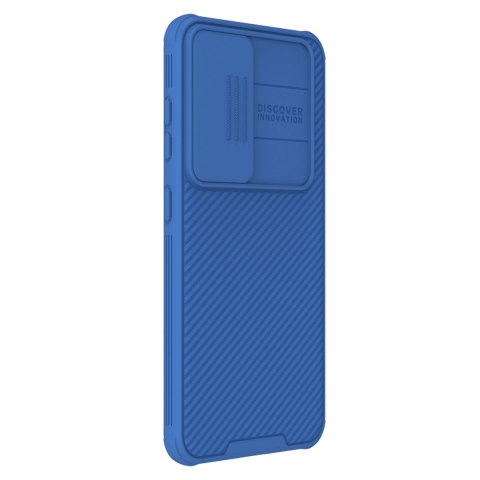 Etui Nillkin CamShield Pro pancerne z osłona na aparat do Samsung Galaxy S24 - niebieskie Etui Nillkin CamShield Pro pancerne z osłona na aparat do Samsung Galaxy S24 - niebieskie