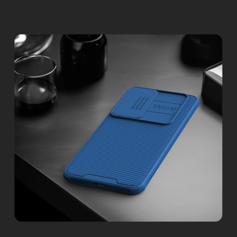 Etui Nillkin CamShield Pro pancerne z osłona na aparat do Samsung Galaxy S24 - niebieskie Etui Nillkin CamShield Pro pancerne z osłona na aparat do Samsung Galaxy S24 - niebieskie