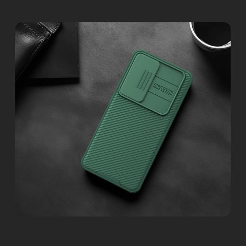 Etui Nillkin CamShield Pro pancerne z osłona na aparat do Samsung Galaxy S24 - niebieskie Etui Nillkin CamShield Pro pancerne z osłona na aparat do Samsung Galaxy S24 - niebieskie