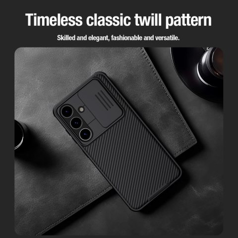 Etui Nillkin CamShield Pro pancerne z osłona na aparat do Samsung Galaxy S24 - zielone Etui Nillkin CamShield Pro pancerne z osłona na aparat do Samsung Galaxy S24 - zielone