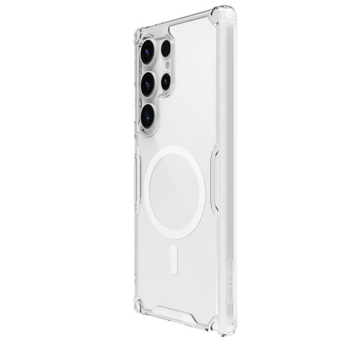 Etui Nillkin Nature Pro pancerne z magnetycznym ringiem do Samsung Galaxy S24 Ultra - białe Etui Nillkin Nature Pro pancerne z magnetycznym ringiem do Samsung Galaxy S24 Ultra - białe