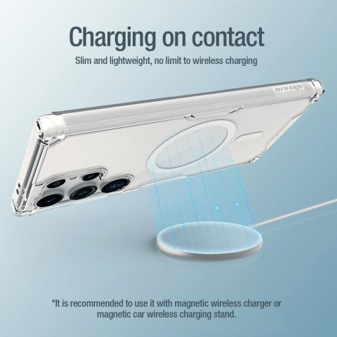 Etui Nillkin Nature Pro pancerne z magnetycznym ringiem do Samsung Galaxy S24 Ultra - białe Etui Nillkin Nature Pro pancerne z magnetycznym ringiem do Samsung Galaxy S24 Ultra - białe