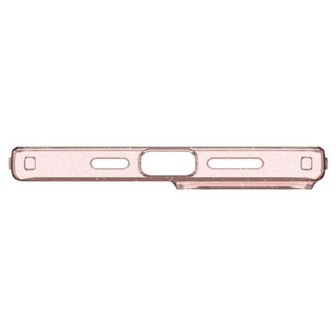 Etui Spigen Liquid Crystal Glitter na iPhone 15 Plus - różowo-przezroczyste Etui Spigen Liquid Crystal Glitter na iPhone 15 Plus - różowo-przezroczyste