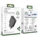 Ładowarka sieciowa Acefast A65 PD 20W GaN USB-C ultra slim - czarna