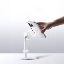 Magnetyczny uchwyt stojący Baseus MagPro do telefonu - biały