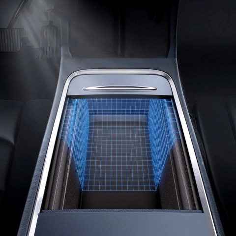 Organizer do samochodu Baseus T-Space Series do Tesla Model 3 / Y - szary Organizer do samochodu Baseus T-Space Series do Tesla Model 3 / Y - szary