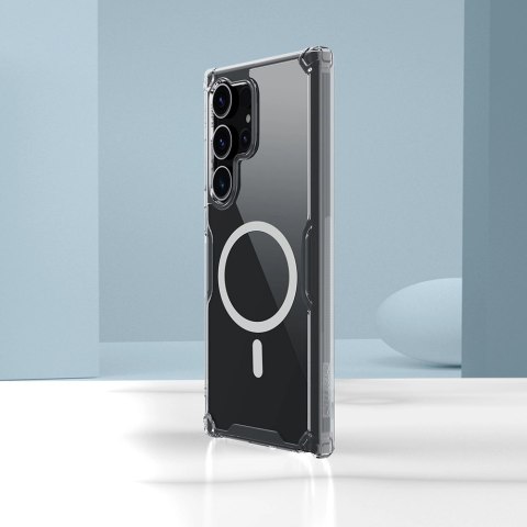 Etui Nillkin Nature Pro pancerne z magnetycznym ringiem do Samsung Galaxy S24 Ultra - białe Etui Nillkin Nature Pro pancerne z magnetycznym ringiem do Samsung Galaxy S24 Ultra - białe
