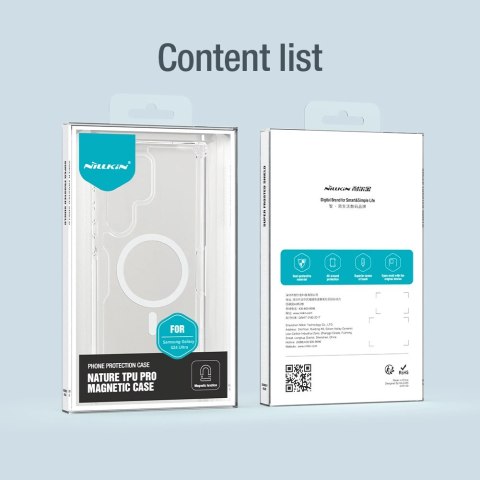 Etui Nillkin Nature Pro pancerne z magnetycznym ringiem do Samsung Galaxy S24 Ultra - białe Etui Nillkin Nature Pro pancerne z magnetycznym ringiem do Samsung Galaxy S24 Ultra - białe