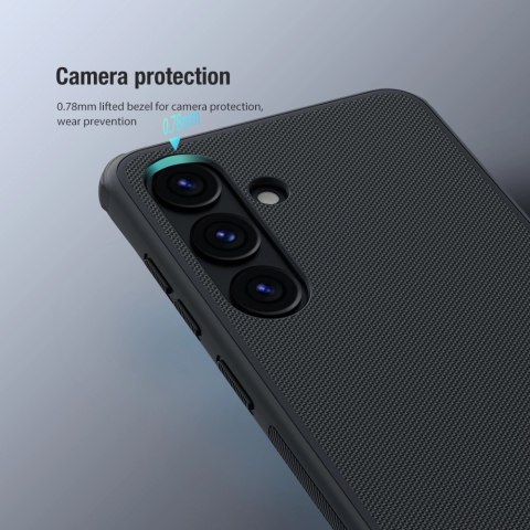 Etui Nillkin Super Frosted Shield Pro pancerne do Samsung Galaxy S24+ - niebieskie Etui Nillkin Super Frosted Shield Pro pancerne do Samsung Galaxy S24+ - niebieskie