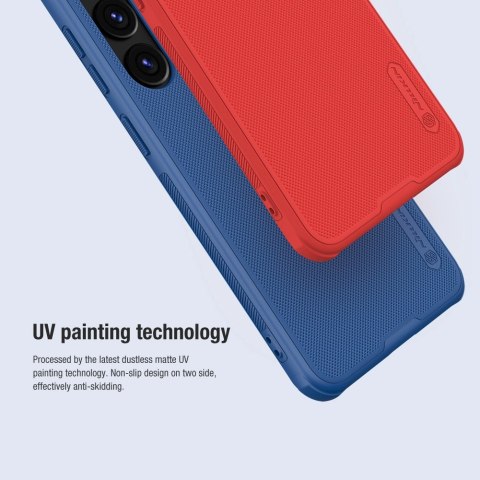 Etui Nillkin Super Frosted Shield Pro pancerne do Samsung Galaxy S24+ - niebieskie Etui Nillkin Super Frosted Shield Pro pancerne do Samsung Galaxy S24+ - niebieskie
