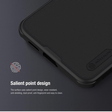Etui Nillkin Super Frosted Shield Pro pancerne do Samsung Galaxy S24+ - niebieskie Etui Nillkin Super Frosted Shield Pro pancerne do Samsung Galaxy S24+ - niebieskie