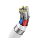 Kabel Baseus CB000066 USB-C - USB-C 240W PD 8K 60Hz 1m - biały