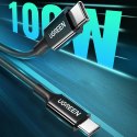 Kabel Ugreen US300 USB-C / USB-C 480Mb/s 5A 1m - czarny