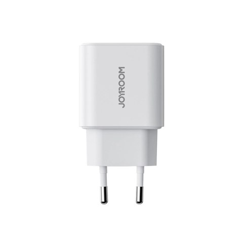 Ładowarka EU Joyroom JR-TCF05 20W USB-A USB-C + kabel USB-C - biała Ładowarka EU Joyroom JR-TCF05 20W USB-A USB-C + kabel USB-C - biała