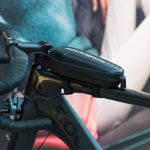 Torba rowerowa Rockbros B60 wodoszczelna na ramę - czarna Torba rowerowa Rockbros B60 wodoszczelna na ramę - czarna