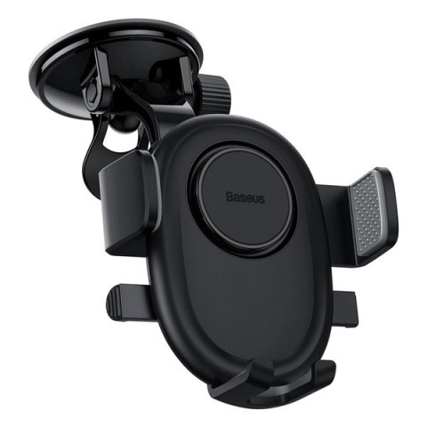 Uchwyt samochodowy do telefonu Baseus UltraControl Lite Series - czarny Uchwyt samochodowy do telefonu Baseus UltraControl Lite Series - czarny
