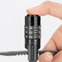Zapięcie rowerowe Rockbros 3240001001 na szyfr 0,5m - czarne