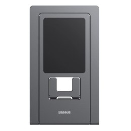 Baseus składany biurkowy stojak uchwyt na tablet grafitowy (LUKP000013)