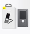 Baseus składany biurkowy stojak uchwyt na tablet grafitowy (LUKP000013)