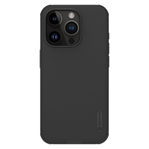 Etui Nillkin Super Frosted Shield Pro Magnetic Case na iPhone 15 Pro Max - czarne Etui Nillkin Super Frosted Shield Pro Magnetic Case na iPhone 15 Pro Max - czarne