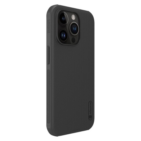 Etui Nillkin Super Frosted Shield Pro Magnetic Case na iPhone 15 Pro Max - czarne Etui Nillkin Super Frosted Shield Pro Magnetic Case na iPhone 15 Pro Max - czarne