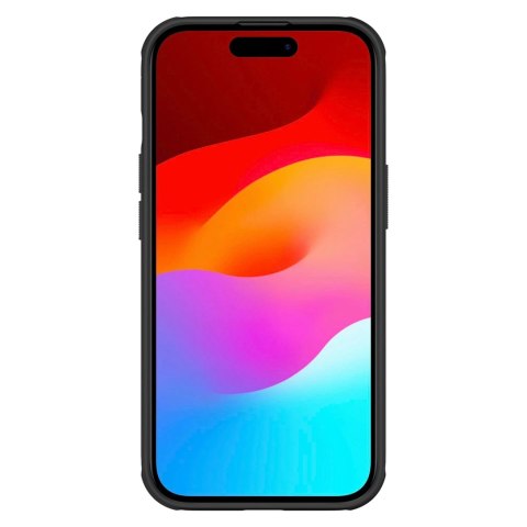 Etui Nillkin Super Frosted Shield Pro Magnetic Case na iPhone 15 - czarne Etui Nillkin Super Frosted Shield Pro Magnetic Case na iPhone 15 - czarne