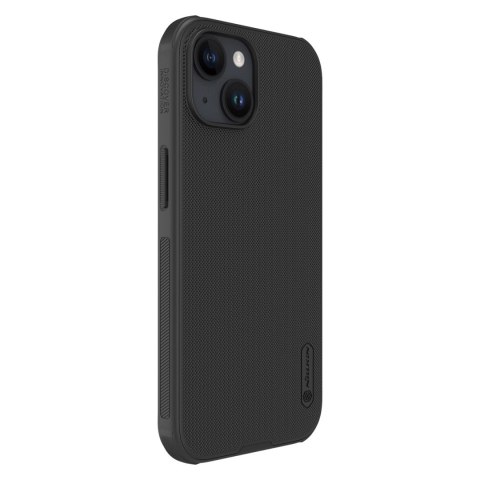 Etui Nillkin Super Frosted Shield Pro Magnetic Case na iPhone 15 - czarne Etui Nillkin Super Frosted Shield Pro Magnetic Case na iPhone 15 - czarne