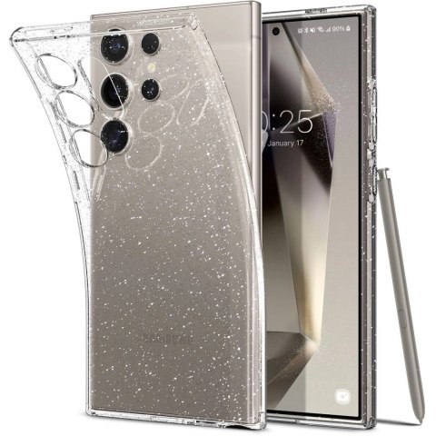 Etui Spigen Liquid Crystal na Samsung Galaxy S24 Ultra - przezroczysto-brokatowe Etui Spigen Liquid Crystal na Samsung Galaxy S24 Ultra - przezroczysto-brokatowe