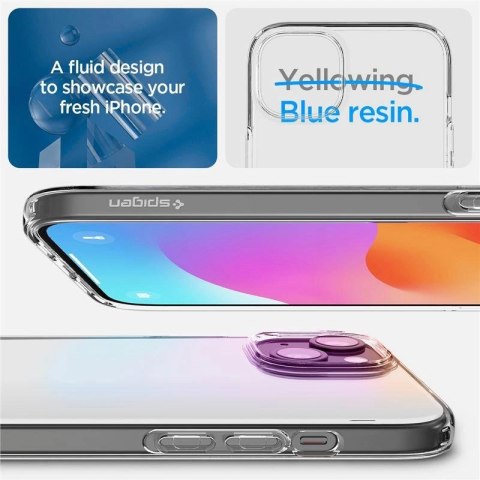 Etui Spigen Liquid Crystal na iPhone 15 Plus - przezroczyste Etui Spigen Liquid Crystal na iPhone 15 Plus - przezroczyste