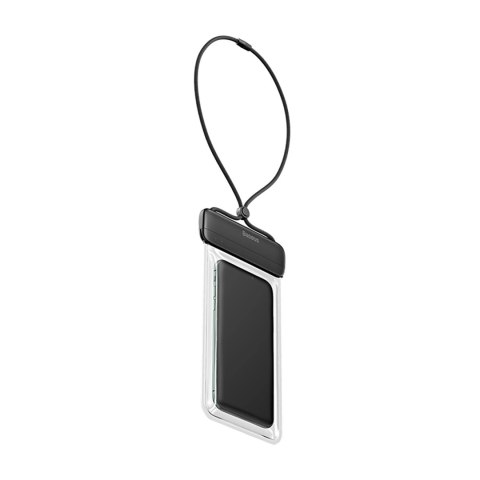 Etui Baseus AquaGlide BS-PC029 wodoodporne IPX8 z systemem Slide Lock - czarne Etui Baseus AquaGlide BS-PC029 wodoodporne IPX8 z systemem Slide Lock - czarne