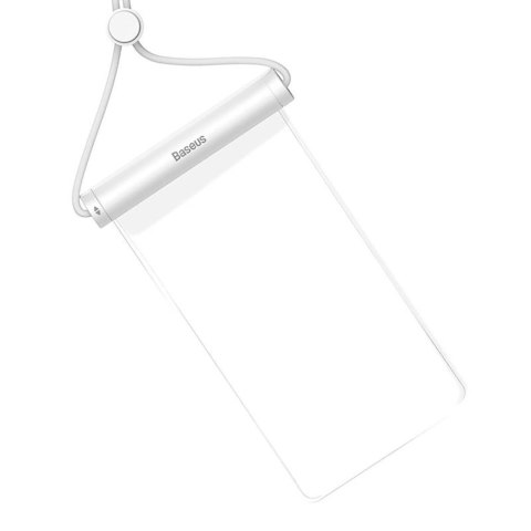 Etui Baseus AquaGlide BS-PC030 wodoodporne IPX8 z cylindrycznym zapięciem - białe Etui Baseus AquaGlide BS-PC030 wodoodporne IPX8 z cylindrycznym zapięciem - białe