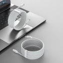 Kabel Baseus Simple Wisdom Lightning / USB-C 20W 1.5 m 2 szt. - biały