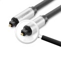 Kabel Ugreen AV108 10540 optyczny Toslink/SPDIF 2m - szary