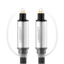 Kabel Ugreen AV108 10540 optyczny Toslink/SPDIF 2m - szary