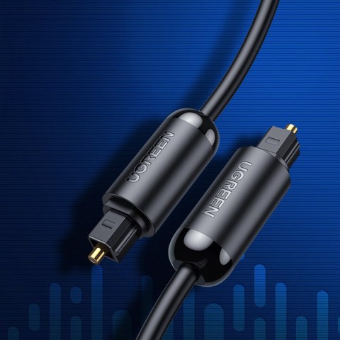 Kabel Ugreen AV122 70893 optyczny audio Toslink / SPDIF 3m - czarny Kabel Ugreen AV122 70893 optyczny audio Toslink / SPDIF 3m - czarny