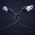 Kabel Ugreen NW153 Ethernet RJ45 Cat8 miedziany rdzeń 1.5m - czarny