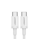 Kabel Ugreen US264 60519 USB-C / USB-C PD QC AFC 1.5m - biały