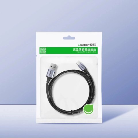 Kabel Ugreen US288 60127 USB-A / USB-C QC 3.0 3A 1.5m - szary Kabel Ugreen US288 60127 USB-A / USB-C QC 3.0 3A 1.5m - szary
