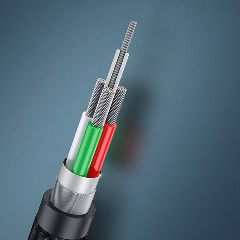 Kabel Ugreen US370 45106 do drukarki USB-C / USB-B 2m - czarny Kabel Ugreen US370 45106 do drukarki USB-C / USB-B 2m - czarny