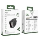 Ładowarka Acefast A104 sieciowa GaN USB-C PD SFC 25W - czarna