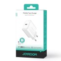 Ładowarka Joyroom JR-TCF24 sieciowa USB-C PD 30W QC SFC - biała + kabel USB-C 1m