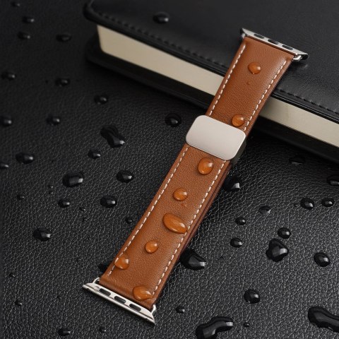 Pasek Dux Ducis Ya na Apple Watch 42 / 44 / 45 / 49 mm - brązowy Pasek Dux Ducis Ya na Apple Watch 42 / 44 / 45 / 49 mm - brązowy