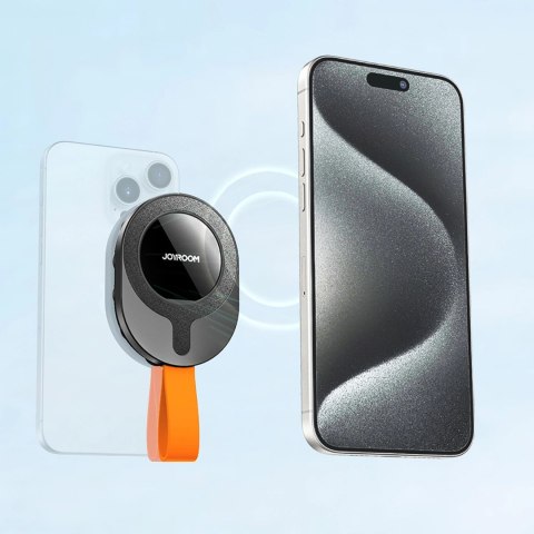 Uchwyt Joyroom JR-ZS393-S magnetyczny z przyssawkami na telefon 4.7-7" - czarno-pomarańczowy Uchwyt Joyroom JR-ZS393-S magnetyczny z przyssawkami na telefon 4.7-7" - czarno-pomarańczowy