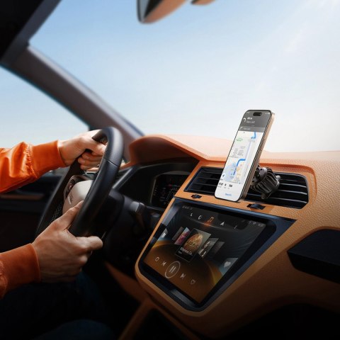 Uchwyt Joyroom JR-ZS406 samochodowy magnetyczny na kratkę nawiewu - czarny Uchwyt Joyroom JR-ZS406 samochodowy magnetyczny na kratkę nawiewu - czarny