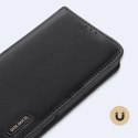 Etui Dux Ducis Hivo na iPhone 16 Pro Max z klapką i ochroną RFID - czarne
