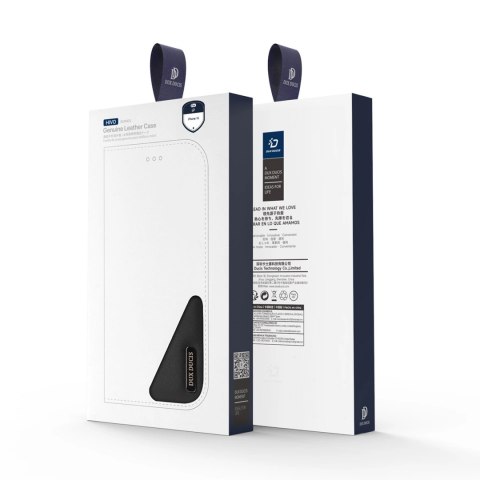 Etui Dux Ducis Hivo na iPhone 16 z klapką i ochroną RFID - czarne Etui Dux Ducis Hivo na iPhone 16 z klapką i ochroną RFID - czarne