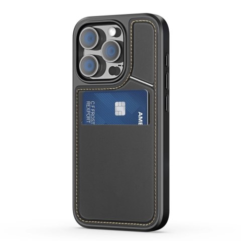 Etui Dux Ducis Rafi II Mag z MagSafe na iPhone 16 Pro - czarne Etui Dux Ducis Rafi II Mag z MagSafe na iPhone 16 Pro - czarne