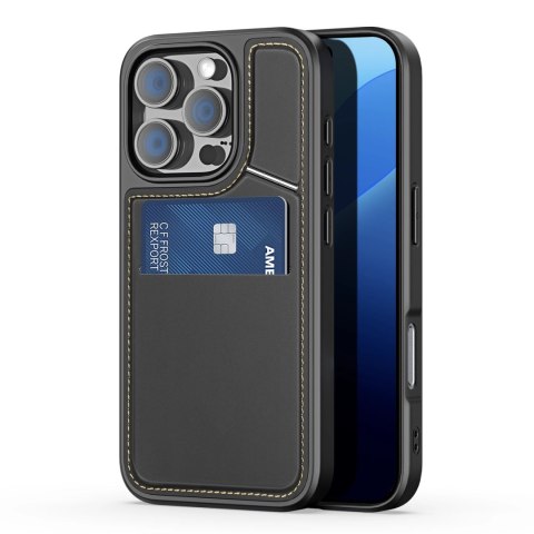 Etui Dux Ducis Rafi II Mag z MagSafe na iPhone 16 Pro - czarne Etui Dux Ducis Rafi II Mag z MagSafe na iPhone 16 Pro - czarne