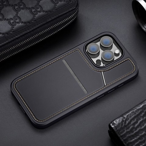 Etui Dux Ducis Rafi II Mag z MagSafe na iPhone 16 Pro - czarne Etui Dux Ducis Rafi II Mag z MagSafe na iPhone 16 Pro - czarne